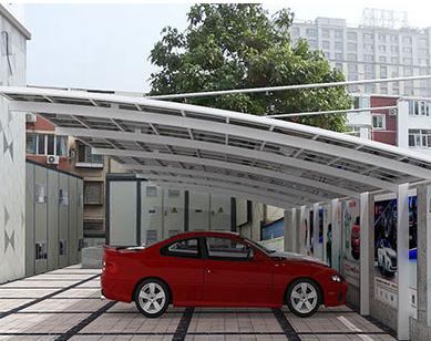 停車棚的棚頂是否要透明呢？